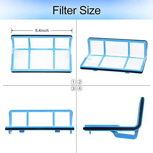 Garbage fighter Vacuum Filter Kit Replacement for Robotic Vacuum ILIFE V3 V3S V5 V5s Pro Robot Vacuum Cleaner, 10 Filters and 10 Side Brushes and 1 Primary Filter and 1 Cleaning Brush(Pack of 21) - Image 4