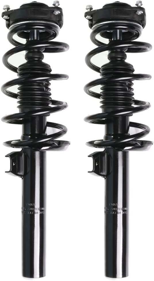 ECCPP مجموعة ممتص الصدمات ECCPP الكاملة، مجموعة النوابض والممتصات الأمامية والخلفية لسيارات فولكس فاجن بيتل/إيوس/غولف/جي تي آي/جيتا/باسات/رابيت (زوج أمامي) - Image 1