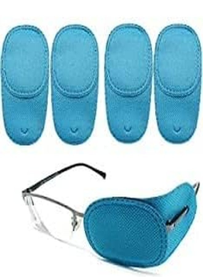 Namaha For Life Eyepatch Strabismus Lazy Eye Patch For Kids and Adults (2, Blue) - Image 1