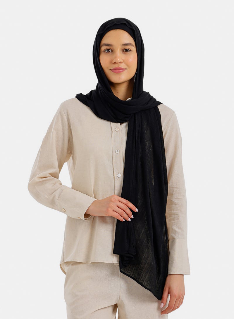 Carina Crinkle Scarf with Bandana - Image 1