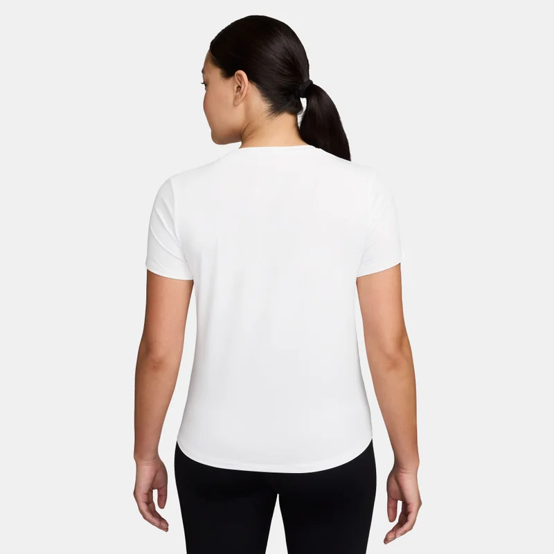 Nike White Women's One Classic Dri-FIT Training T-Shirt for Women | Best Price UAE