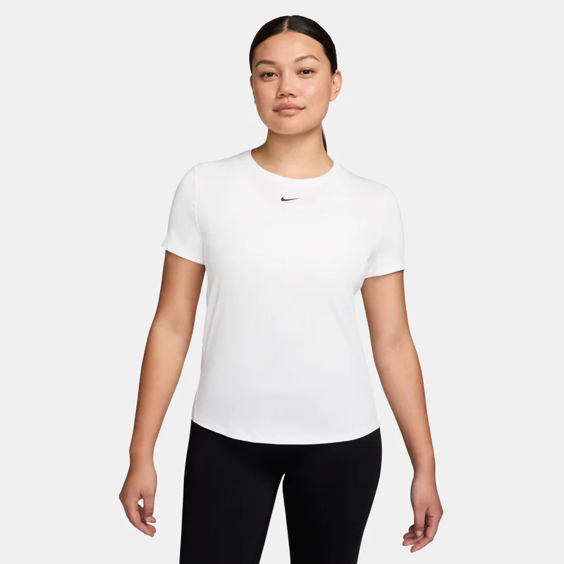 Nike White Women's One Classic Dri-FIT Training T-Shirt for Women | Best Price UAE