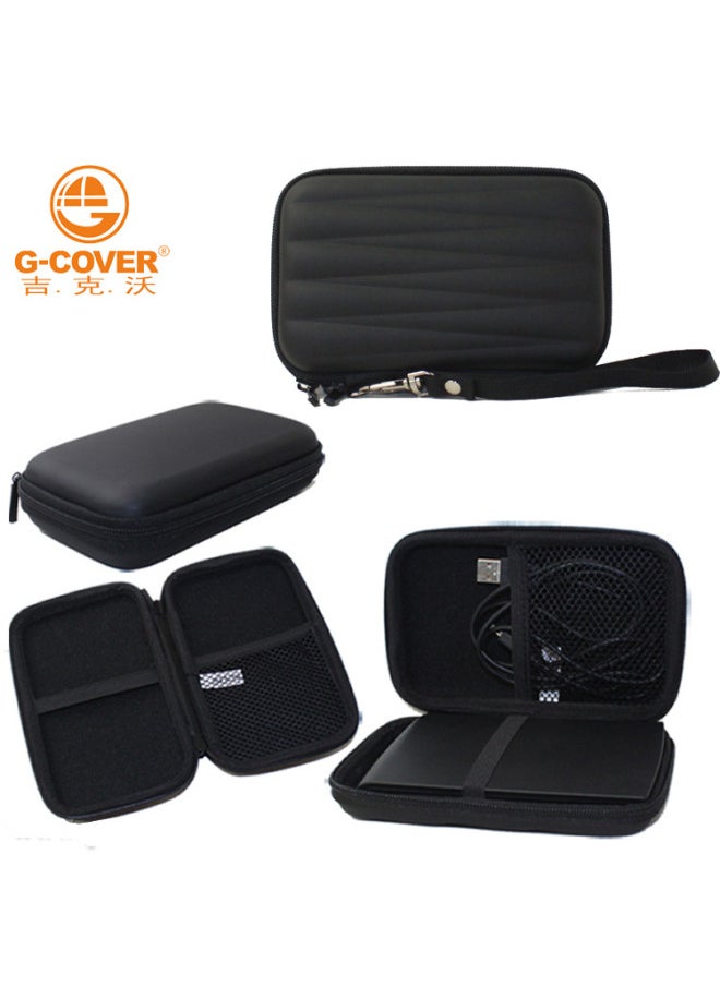 Generic 2.5 Inch Mobile Hard Disk Bag Digital Storage Bag Storage Mobile Hard Disk-Color:Blue 2  - Image 2