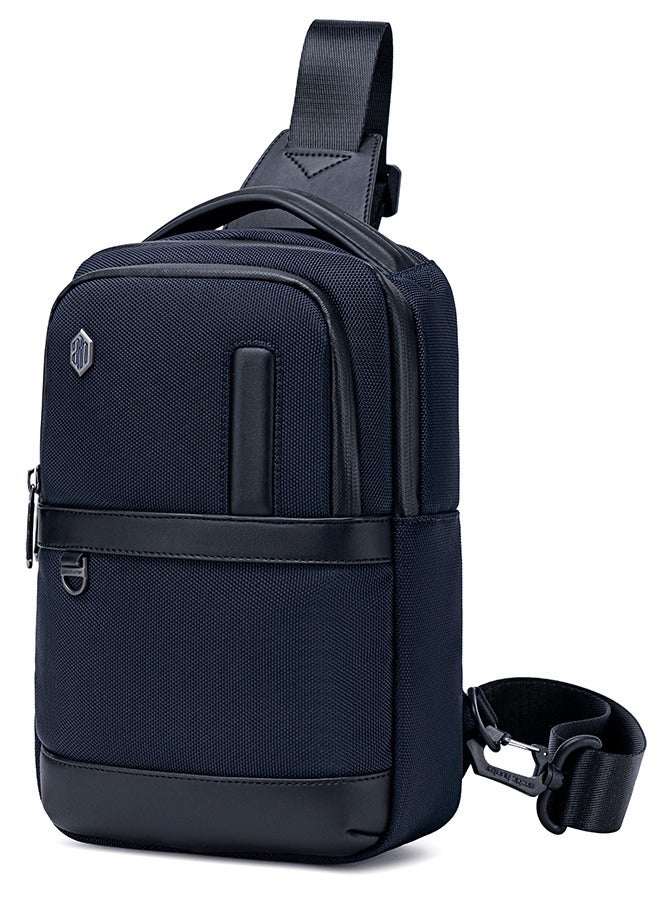ARCTIC HUNTER XB00678 TMS Chest Waterproof Anti-Theft Crossbody Sling Bag - Blue - Image 1