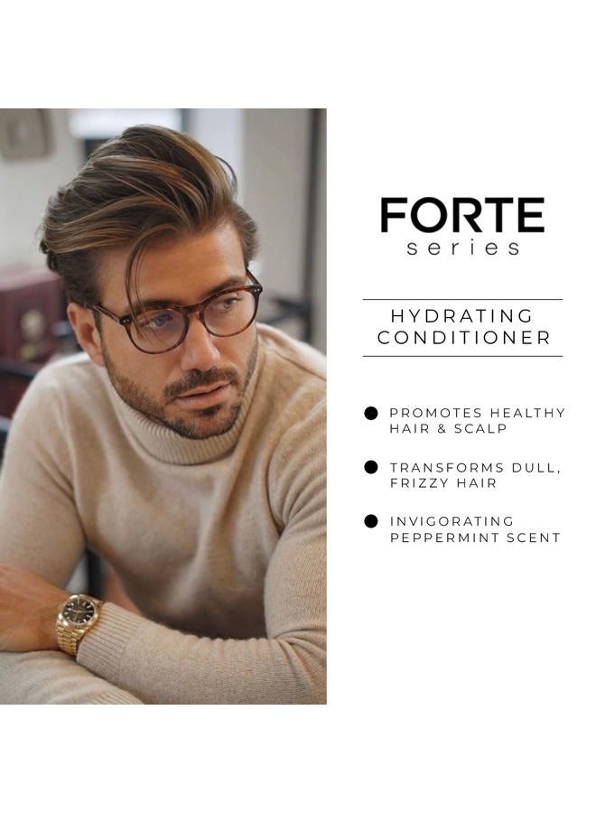 Alex Costa Hydrating Hair Conditioner for Men by Forte Series Deep Treatment for Damaged Hair Nourishing for Dry Hair Sulfate & Paraben for Frizzy Hair, (8 oz) - Image 3