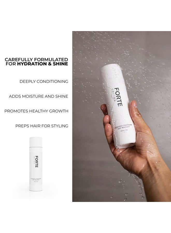 Alex Costa Hydrating Hair Conditioner for Men by Forte Series Deep Treatment for Damaged Hair Nourishing for Dry Hair Sulfate & Paraben for Frizzy Hair, (8 oz) - Image 5