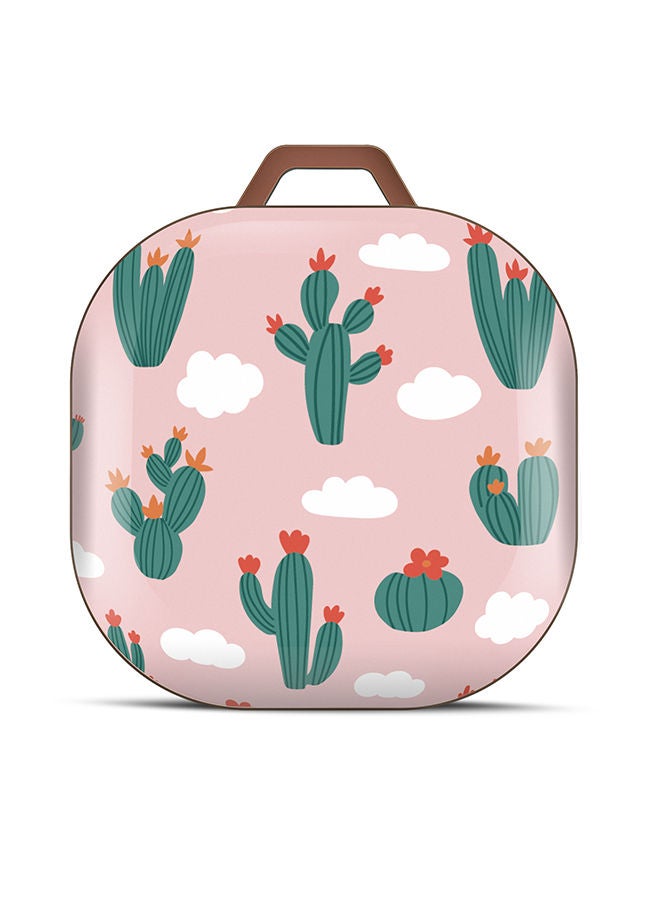 O Ozone Case for Galaxy Buds Live Case (2020) /Galaxy Buds 2 Case (2021) /Galaxy Buds Pro Case (2021) Cute Patterns Hard Shell Protective Cover Pink - Image 1