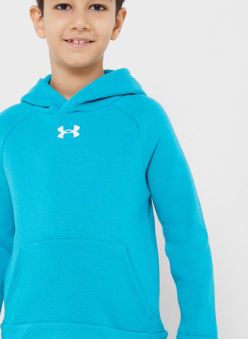 UNDER ARMOUR Boys' Rival Fleece Hoodie - Image 3