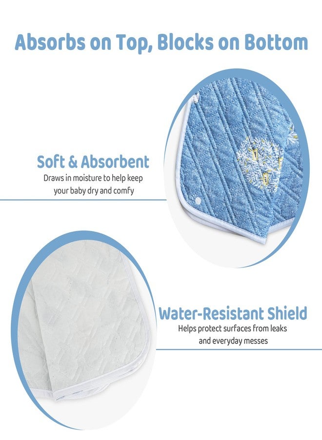 Bnditeu Diaper Changing Pads for Baby, Portable Change Mat, 3Layers Waterproof Change Pad Foldable Absorbent Mats for Women, Reusable Incontinence Underpads for Patient 20''x27.5'' - Image 5