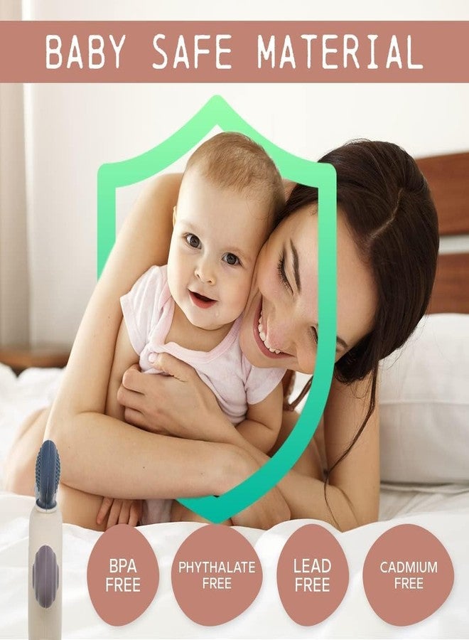 ADSTRUM ENTERPRISES ADSTRUM Silicone & Neem Wood Baby Teether for 0-24 Months | BPA-Free Soothing Teether | Soft & Safe Gum Relief Toy for Babies Newborn Infant Gifts | Chewing & Mouthing Sensory Teething Toy (Made in India) - Image 3