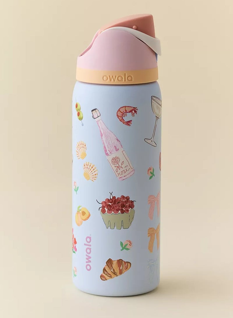 Owala Insulated Stainless Steel Water Bottle With Straw For Sports Travel And School BPA Free Sports Water Bottle(32OZ) - Image 1
