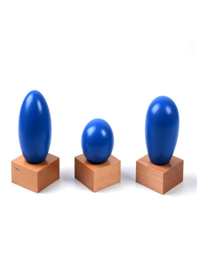 Gudong Baby Toy Montessori Geometric Solids with Stands Bases and Box Early Childhood Education Kids Toys Geometric Shape Cognitive Matching Educational Toy - Image 4