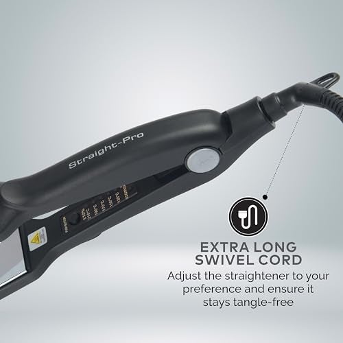 OZOMAX Excel Pro Hair Straightener: The Professional's Secret to Sleek, Smooth, and Straight Hair with Every Use - Image 3