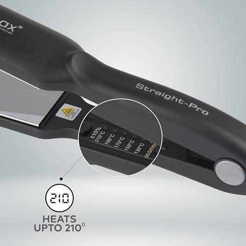 OZOMAX Excel Pro Hair Straightener: The Professional's Secret to Sleek, Smooth, and Straight Hair with Every Use - Image 4