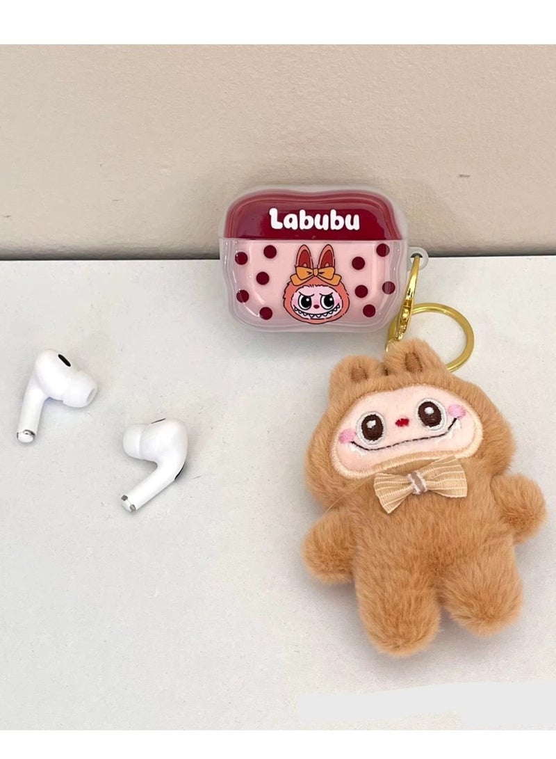 LABUBU New Labubu Wireless Earphones Doll Crying Baby Cartoon Earphones Wireless Earbuds Bluetooth With Keychain Labubu  - Image 4