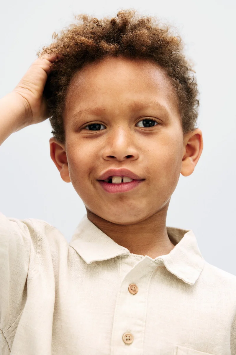 H&M 2-piece linen-blend set