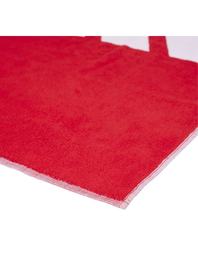 adidas Adidas 3Bar Towel Smal U Red Swim  For Unisex