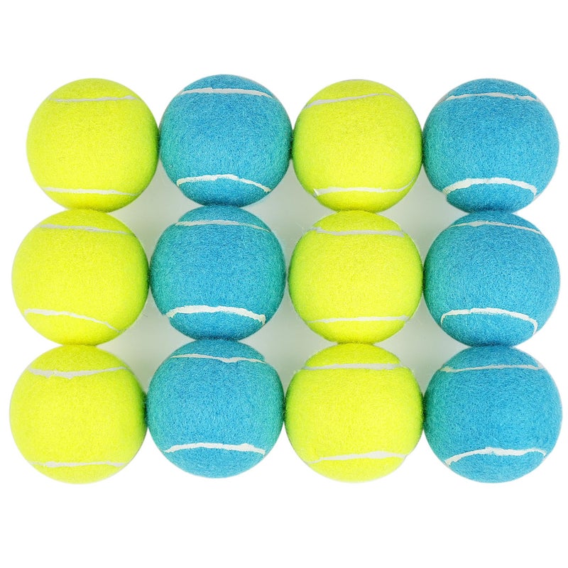 Prime Pets Squeaky Dog Tennis Balls 12 Pack 25 Durable HighBounce Tennis Balls for Dogs Dog Ball for Fetch Training Outdoor Interactive Dog Toy Ball for Small and Medium Dogs - Image 2