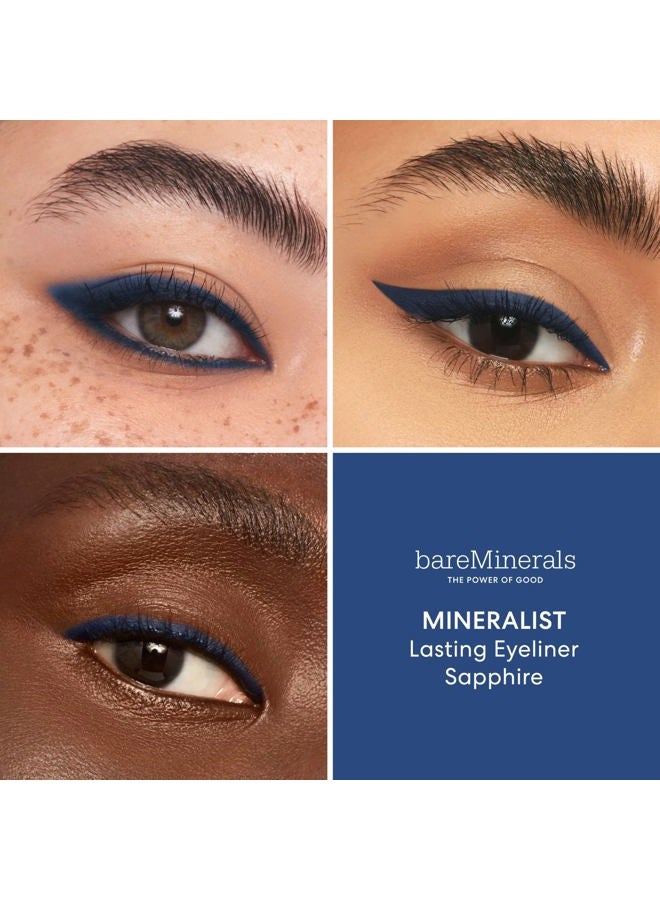 bareMinerals Mineralist Lasting Eyeliner, Mineral-Based Waterproof Eyeliner, Long-Lasting Blendable Color, Safe for Waterline, Retractable, Vegan - Image 3