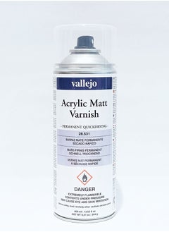 Vallejo 28.531 VALLEJO HOBBY PAINT SPRAY MATT VARNISH 400ml 