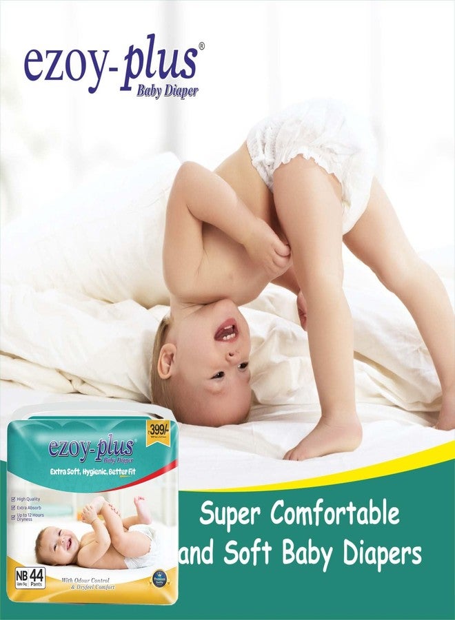Ezoyplus Extra Soft Newborn Baby diaper pants (0-4 kg) Dryfeel Comfort & leakage protection (Newborn, 88, count) - Image 4