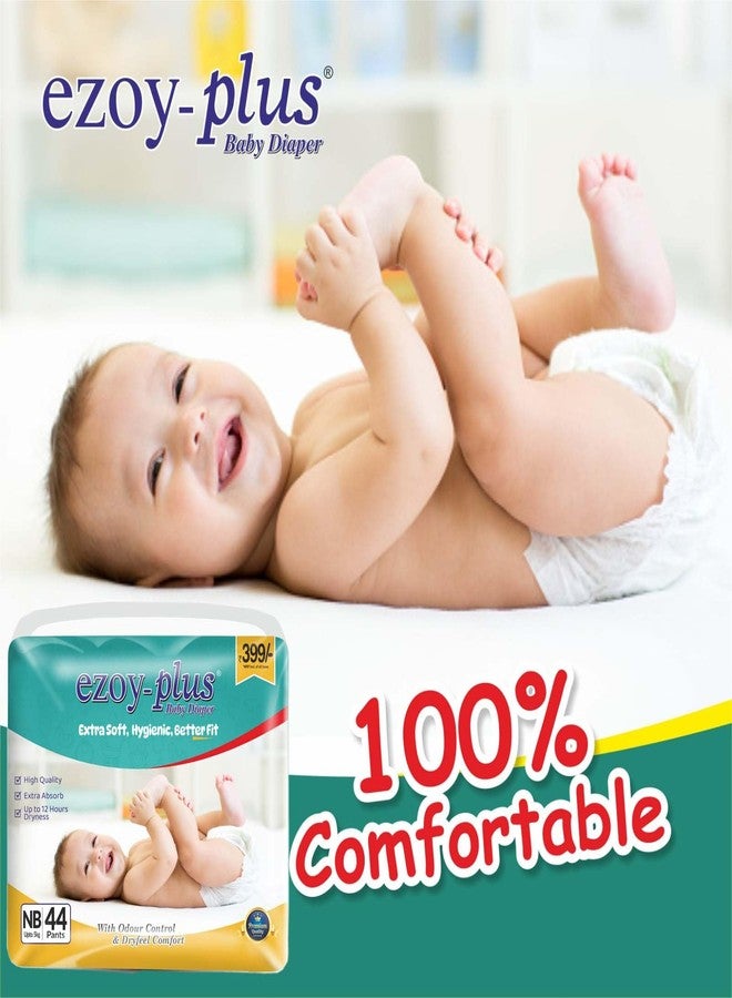 Ezoyplus Extra Soft Newborn Baby diaper pants (0-4 kg) Dryfeel Comfort & leakage protection (Newborn, 88, count) - Image 5