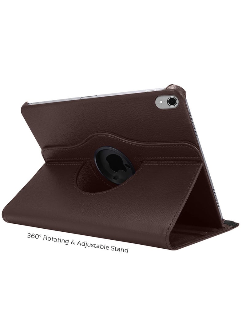 Case for Ipad 10th Generation Case 2022 iPad 10.9 Inch Case, iPad 10 Case Leather Smart Tablet 360° Rotating Case For IPad 10th Gen 2022 Release A2696 A2757 A2777 (Brown) - Image 3