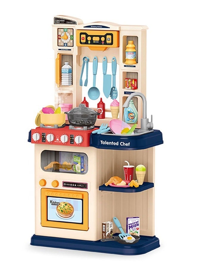 LIMRA Portable Lightweight Compact Unique Authentic Pretend Creative Kitchen Playset - Image 1