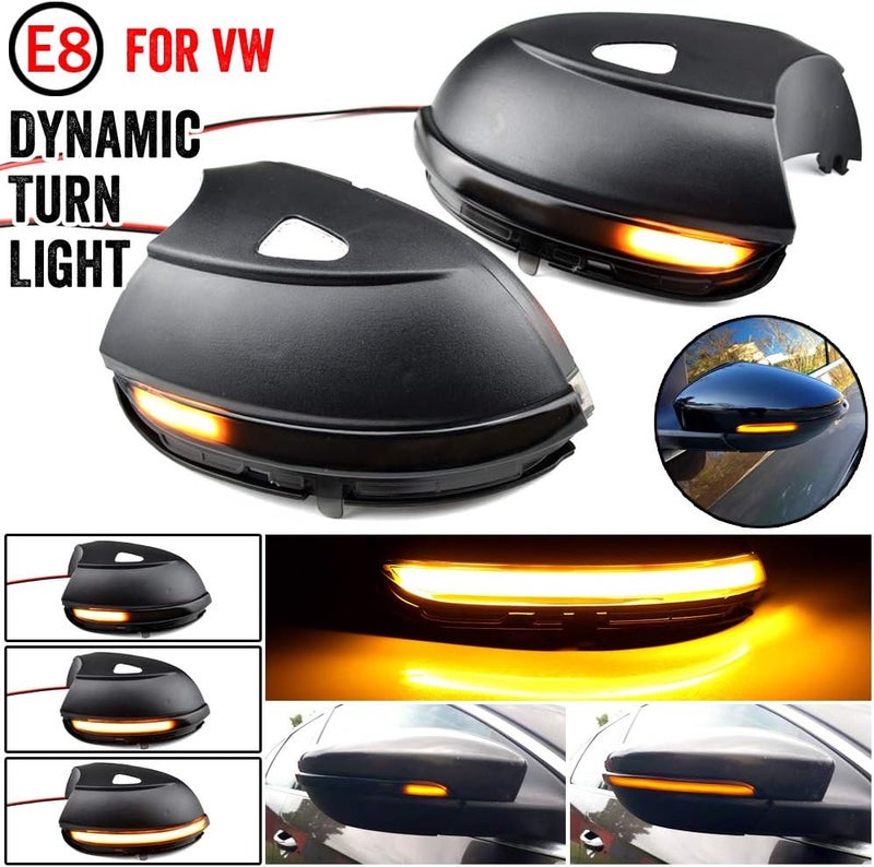 QASULER Dynamic Turn Signal Blinker for VW Vehicles - Image 5