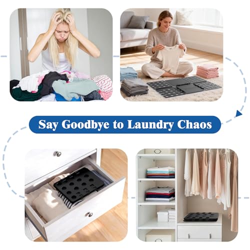 BOXLEGEND Shirt Folder Board V1 Clothes Folding Board Durable Tshirt Organizer Easy and Fast Folding for Adults and Kids Laundry Liner - Image 3