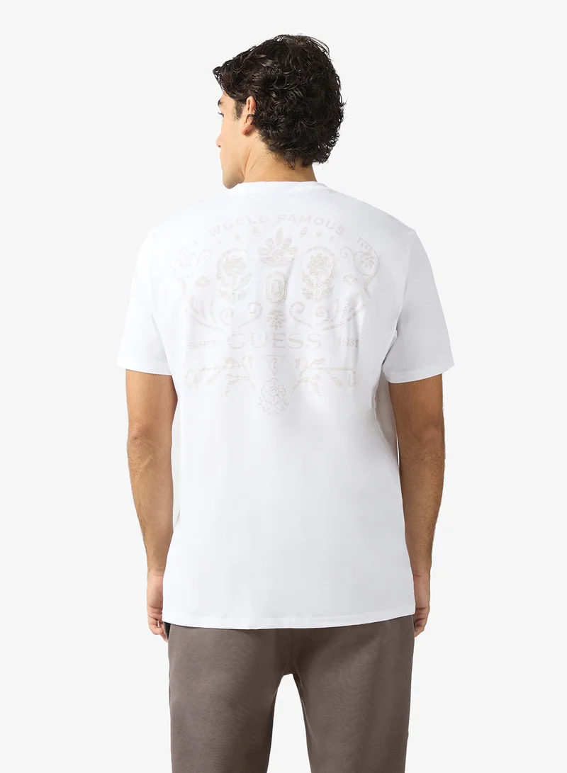 GUESS Short Sleeve World Famaous T-Shirt