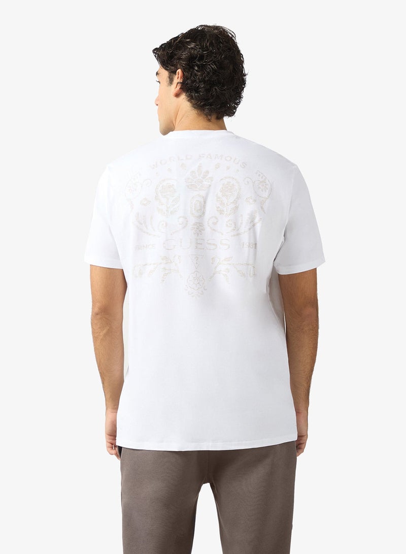 GUESS Short Sleeve World Famaous T-Shirt - Image 2