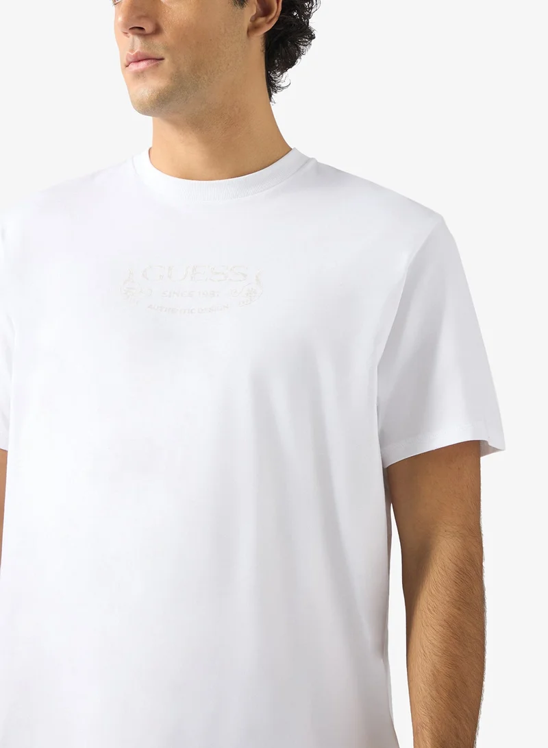 GUESS  Short Sleeve World Famaous T-Shirt for Men | Best Price UAE