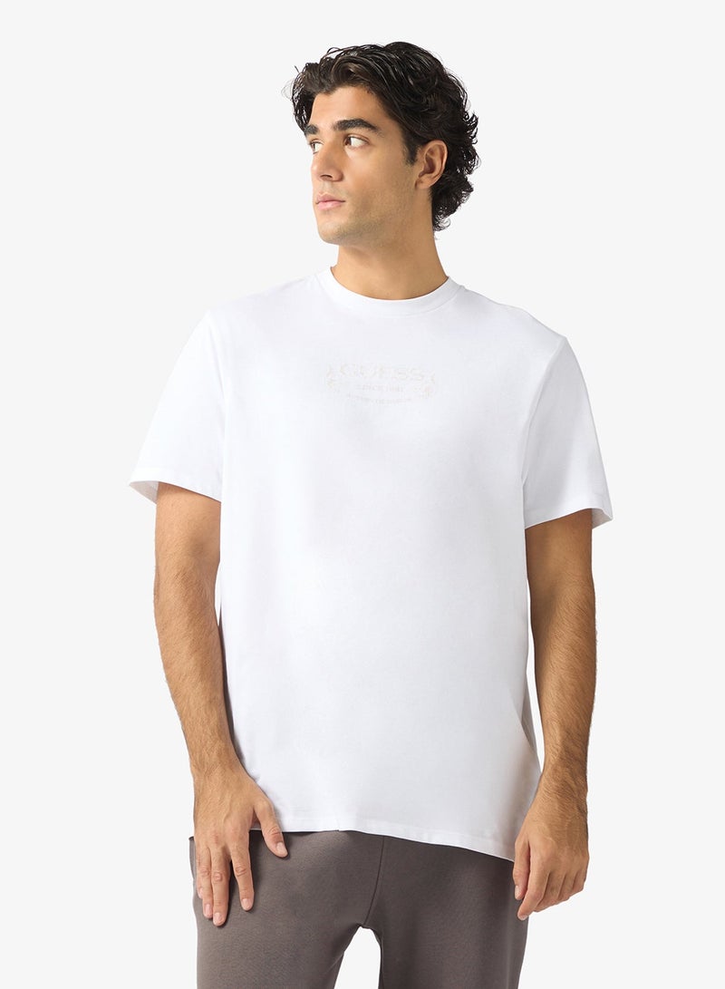 GUESS Short Sleeve World Famaous T-Shirt - Image 1