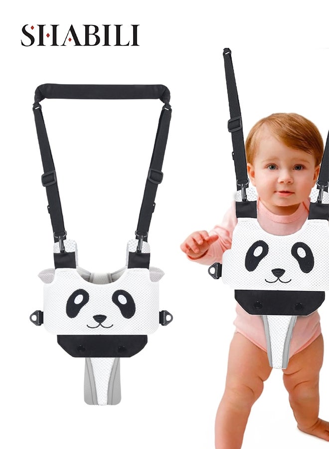 SHABILI Baby Walking Harness Learning to Walk, Polyester Underarm Panda Baby Assistant Strap 3‑Point Velcro Anti Lost Wrist Link, Handheld Walking Harness Child Leashes for Toddlers Infant Walking Assistant - Image 1