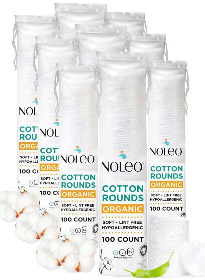 NOLEO Cotton Rounds (3x300 Count) - Image 1