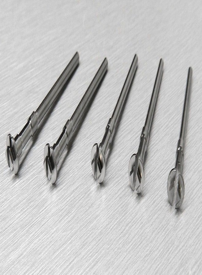 JTS Mandrels Snap On Stainless Miniature Mandrel Moores Disc Holder Mini Mandrel 5PCS - Image 1