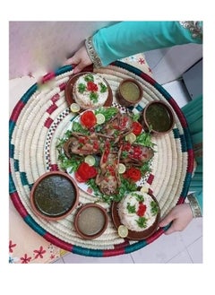 ماركة غير محددة صحن كف يدوي 100% ملون (مقاس 25 سم)  - Image 1