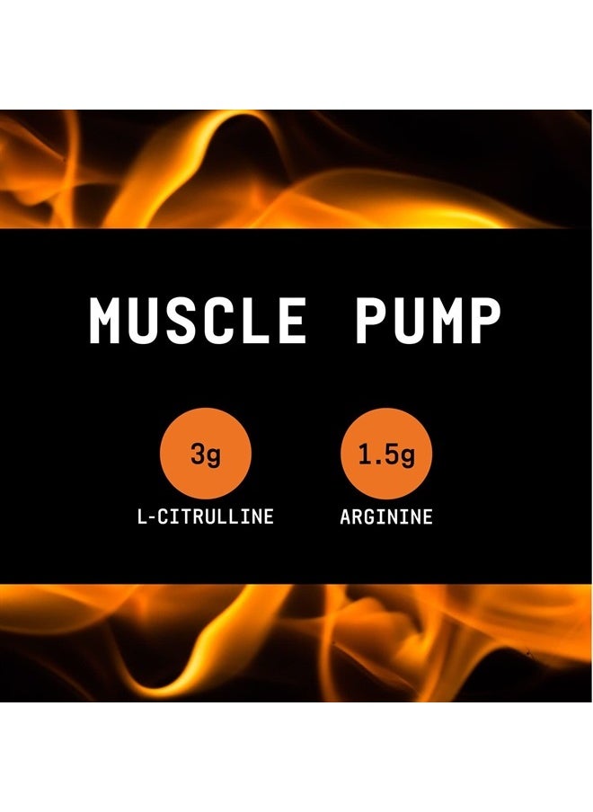 LIT | Clinically Dosed Pre-Workout Powder | Contains Caffeine, L-Citrulline, Beta-Alanine, and Nitric Oxide | Orange Mango | 30 Servings