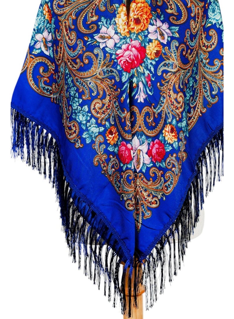 دىدانيالا شال قطن نسائي بشراريب شرقي من داريا - Image 5