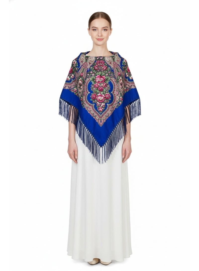 دىدانيالا شال قطن نسائي بشراريب شرقي من داريا - Image 4