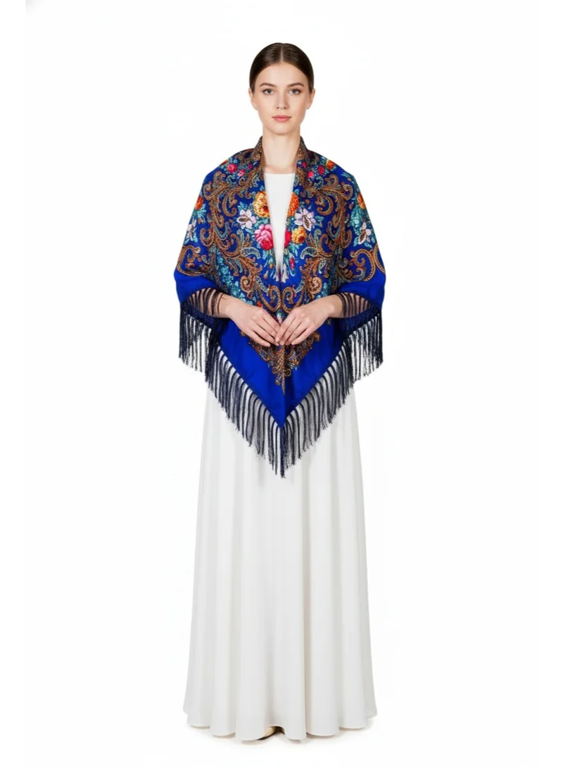 دىدانيالا شال قطن نسائي بشراريب شرقي من داريا