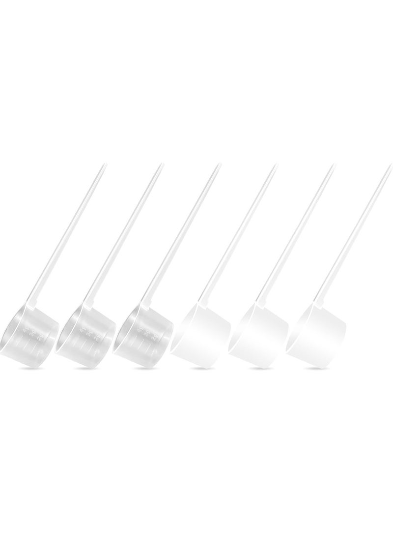 CMGTYYD. 6 قطع ملاعق قياس، 5 ملاعق قياس 5 جرام مع مقياس 2 جرام، 3 جرام، 4 جرام، مغرفة صغيرة لقياس توابل مستحضرات التجميل مسحوق بروتين الغسيل - Image 1