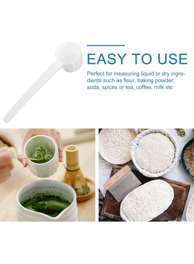 CMGTYYD. 6 قطع ملاعق قياس، 5 ملاعق قياس 5 جرام مع مقياس 2 جرام، 3 جرام، 4 جرام، مغرفة صغيرة لقياس توابل مستحضرات التجميل مسحوق بروتين الغسيل - Image 3