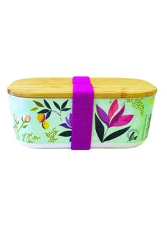 Sara Miller Bamboo Lunch Box with Wood Lid  - Image 2