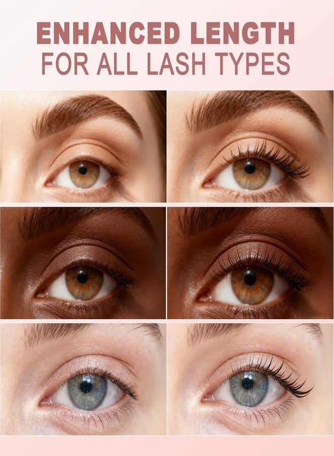 Okerker Black Mascara Dual Brush for Fine Short Lashes & Mature Women, Natural Look - Image 5