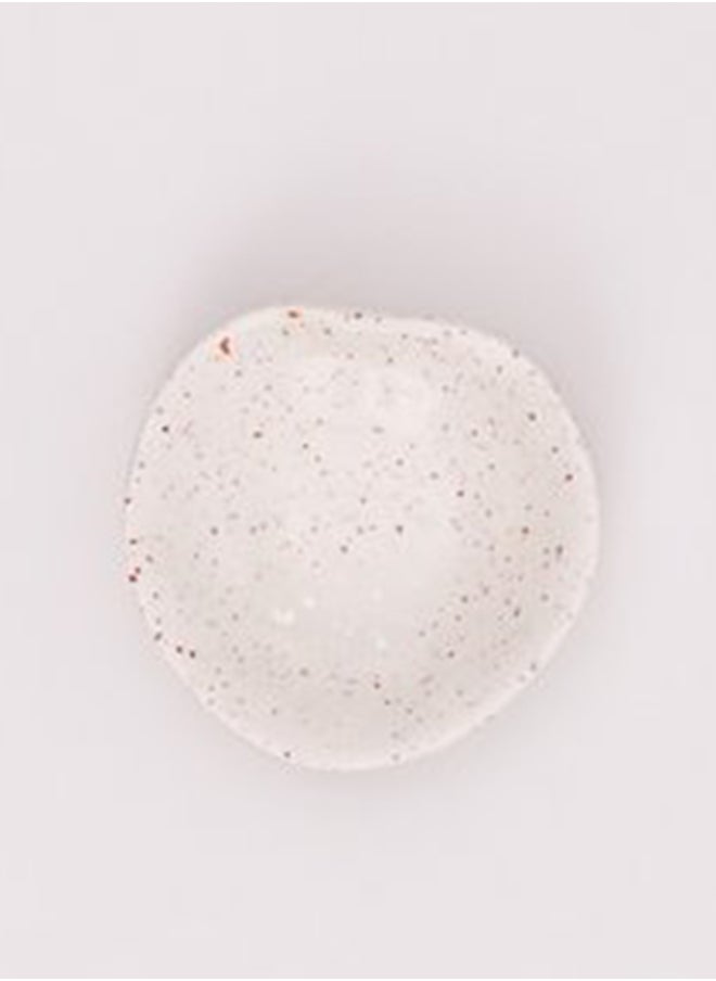 برايت ديزاين طبق مضلع غويط 10سم كريمي بنى  - Image 2