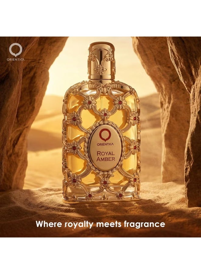 اورينتيكا أوريانتيكا لوكسري كوليكشن رويال أمبر - ماء عطر للجنسين - عطر شرقي عنبري فاخر يدوم طويلاً - 80 مل - Image 5