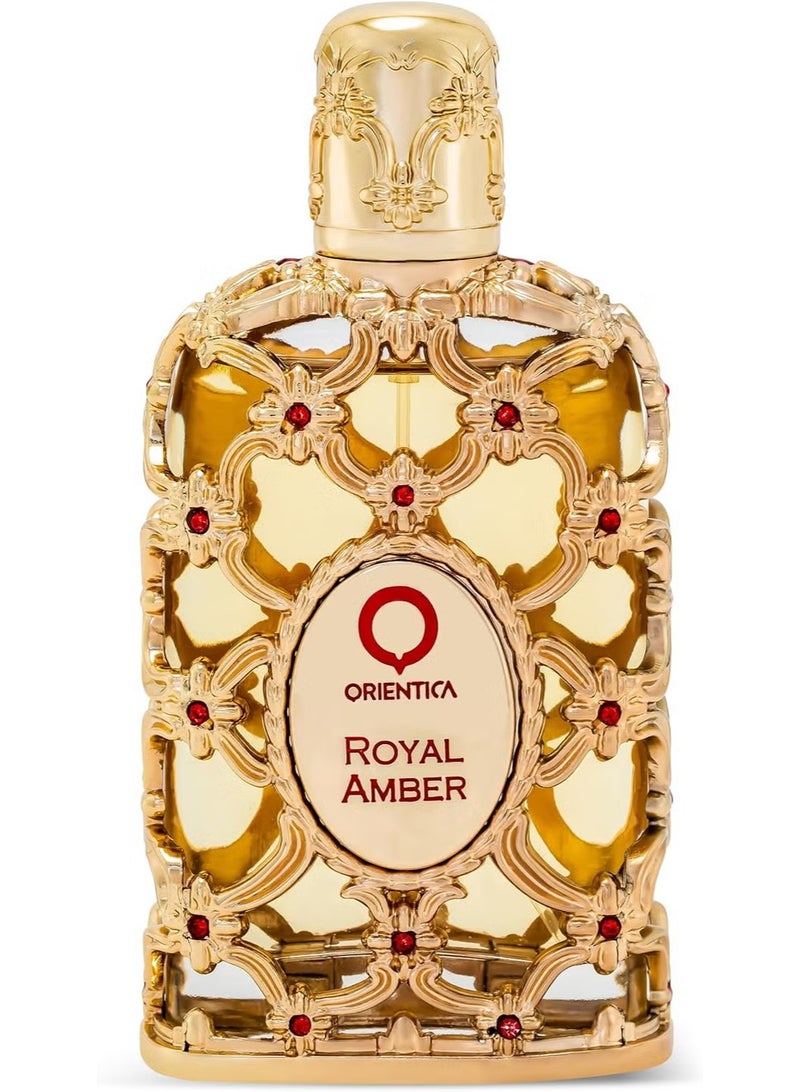 اورينتيكا أوريانتيكا لوكسري كوليكشن رويال أمبر - ماء عطر للجنسين - عطر شرقي عنبري فاخر يدوم طويلاً - 80 مل - Image 1
