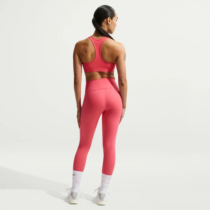 Nike Orange Women's Dri-FIT Swoosh Medium-Support Training Sports Bra for Women | Best Price UAE